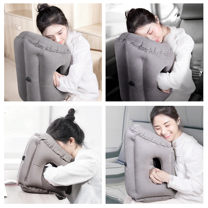 Portable Inflatable Travel Pillow