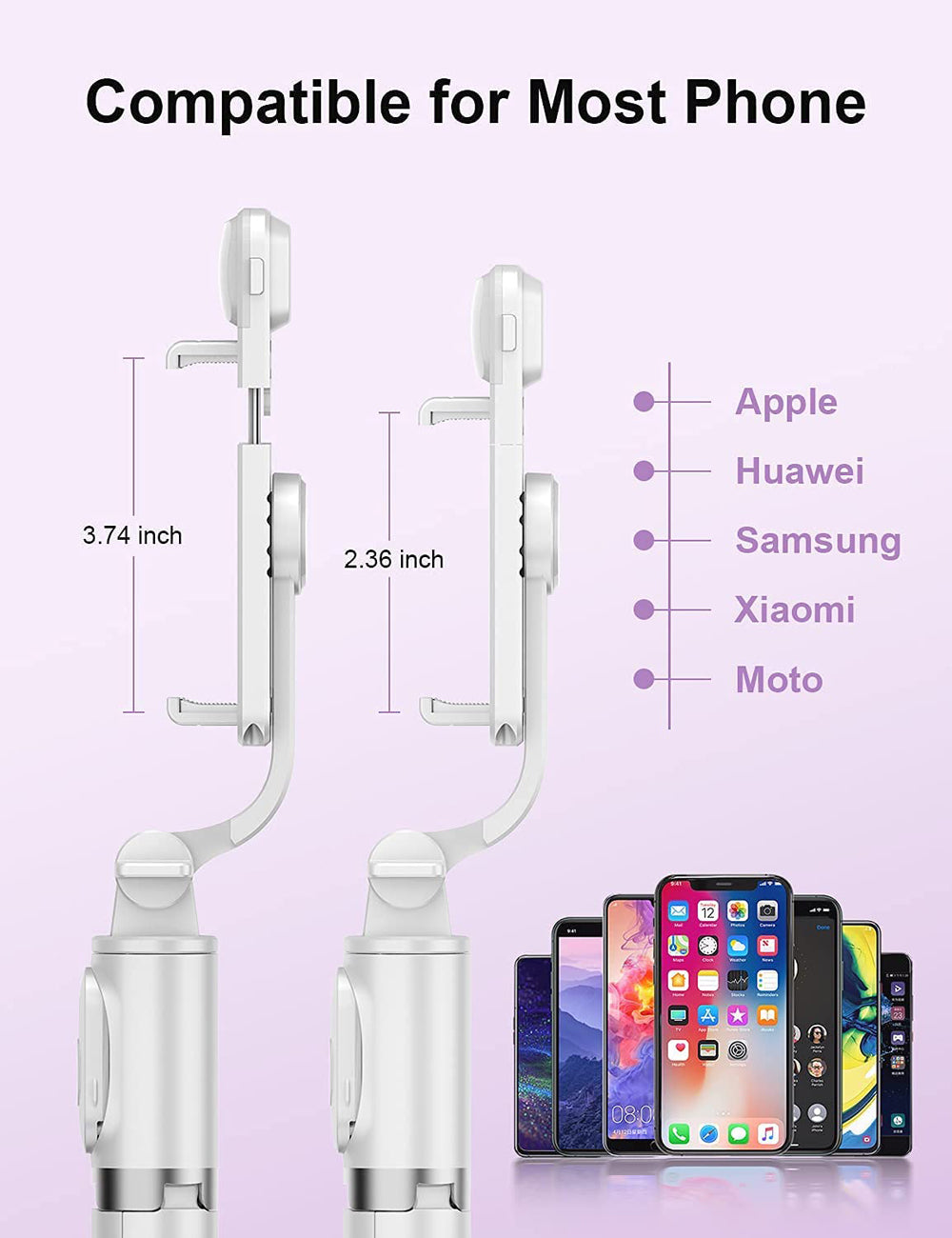 Foldable Bluetooth Phone Tripod