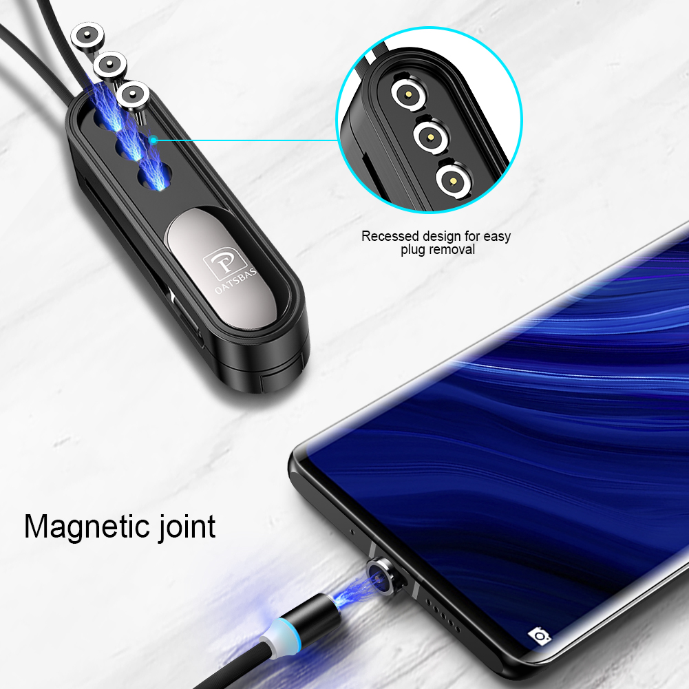 3 in 1 Magnetic USB Cable