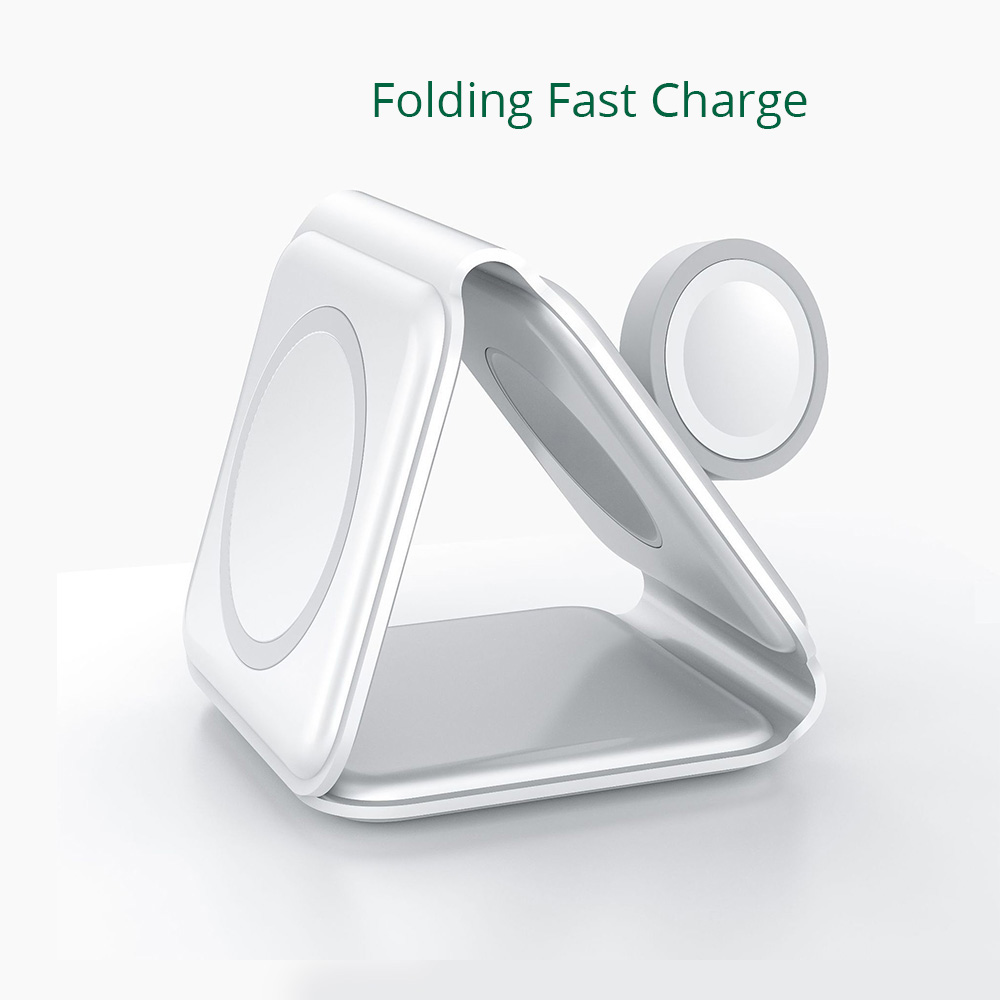 3-in-1 Foldable Magnetic Wireless Charger